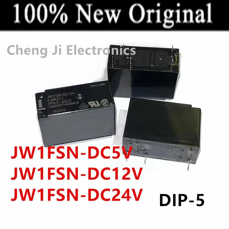 JW1FSN-DC24V JW1FSN-DC12V JW1FSN-DC5V DIP-5    10A JW1FSN-24VDC JW1FSN-12VDC, Ʈ 5-10 